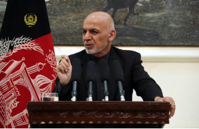 غنی: سه چالش تروریزم، مواد مخدر و فساد اداری کشور را تهدید می‌کند